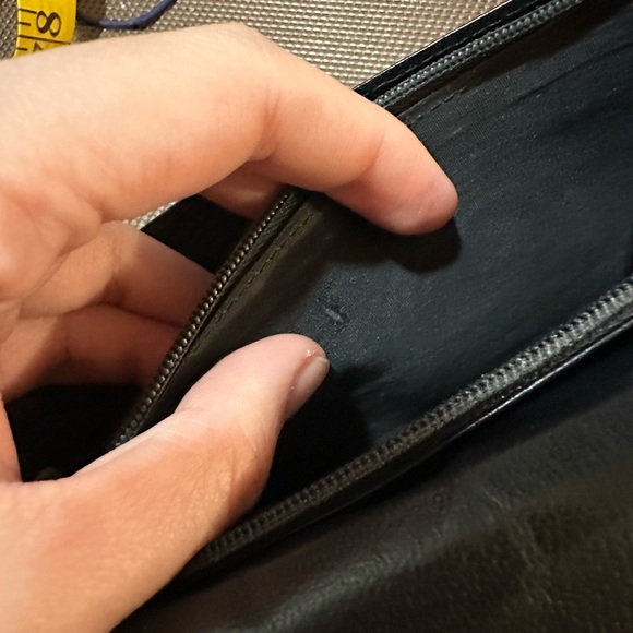 Authentic Vintage Black Chanel Long Wallet - Picture 4 of 16